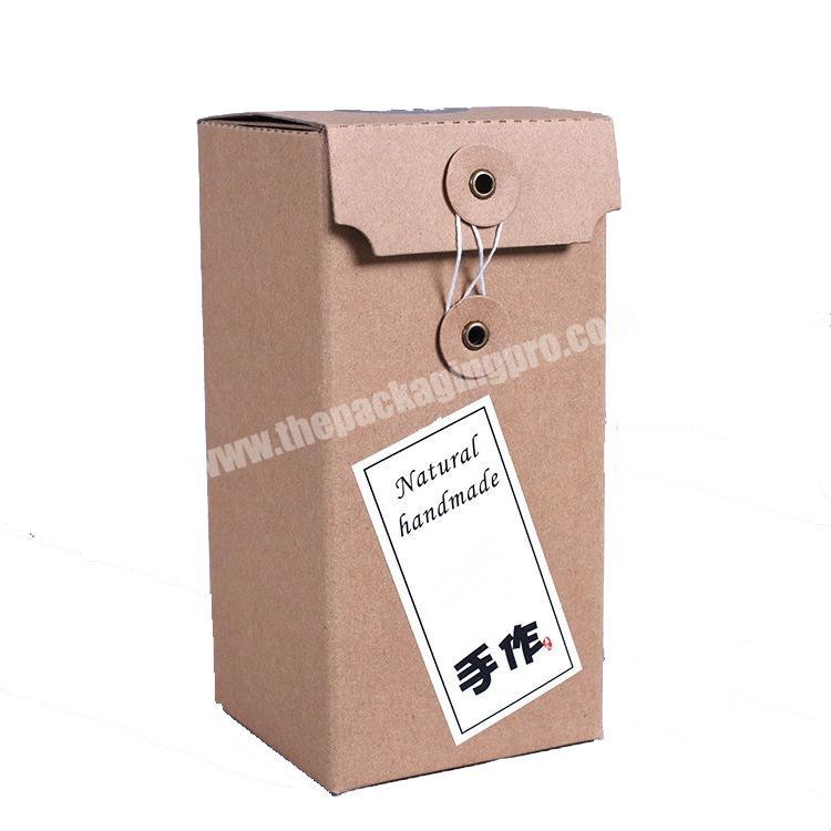 Custom Foldable small kraft paper for cookie bread boxes christmas cake boxes in Guangzhou