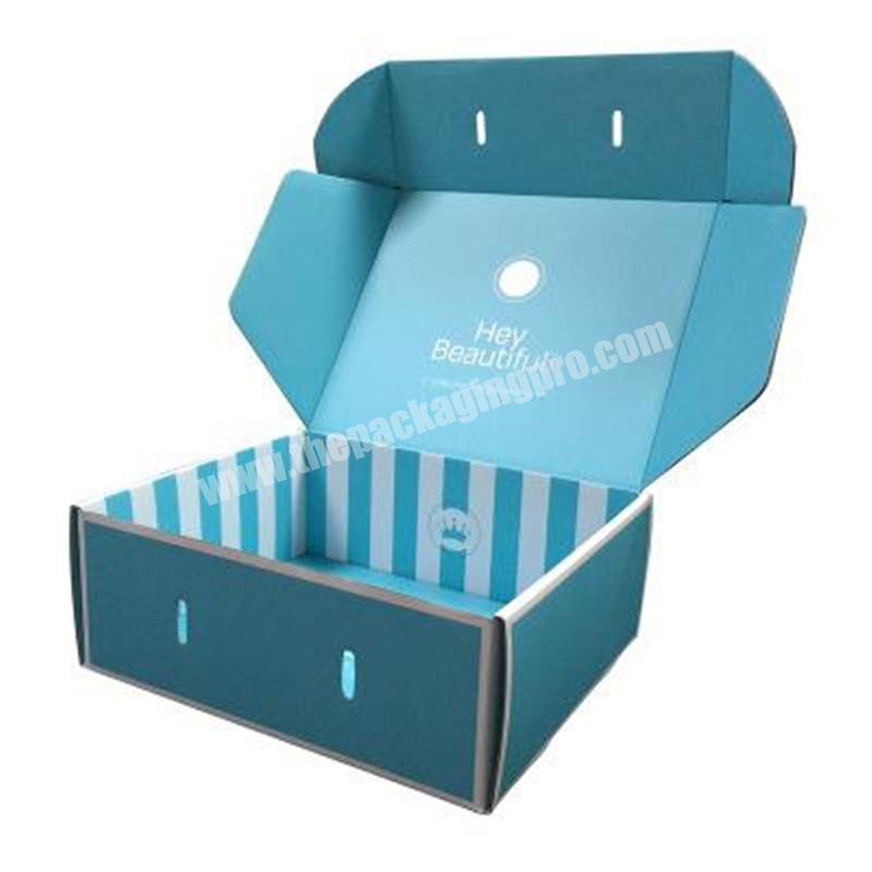 Custom Folding 4 Color Printing Corrugated Store Mailing Packaging Box