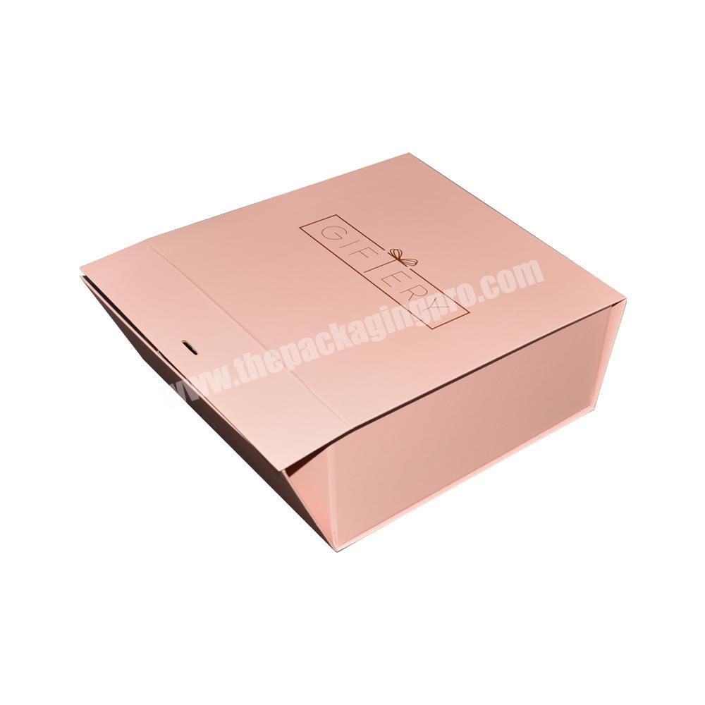Custom folding gift decorative paper packaging box with ribbon and magnet closure for face cream