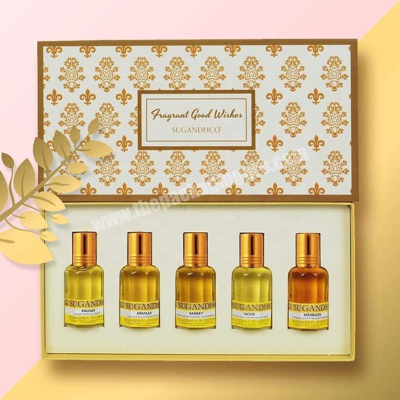 Custom Fragrant Good Wishes Gift packaging Box  for Perfume Bottles