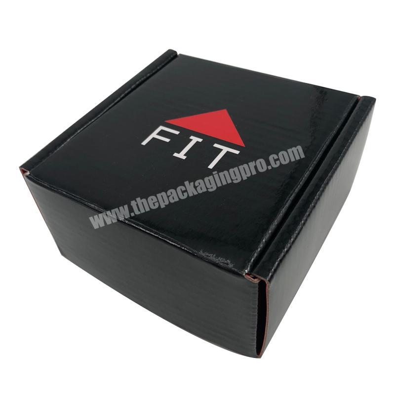 Supplier Custom Full color Black Small Cardboard Carton Product Shipping box Luxury Small Packaging Boxes for Cup Candle Candy Soap Tea
