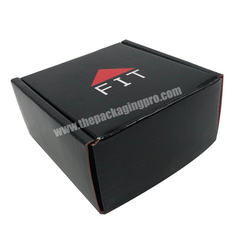 Factory Custom Full color Black Small Cardboard Carton Product Shipping box Luxury Small Packaging Boxes for Cup Candle Candy Soap Tea