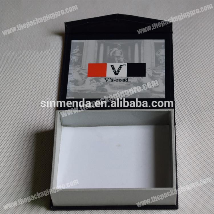 Custom full color printed cardboard gift box with magnetic closure for cosmetic packaging