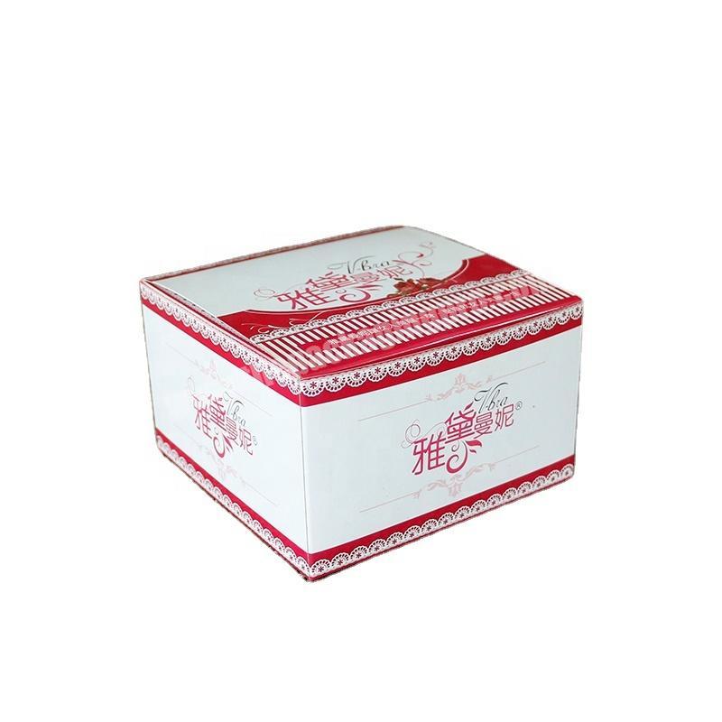 Custom Full Printing Flat Display Paper Box For Product Package