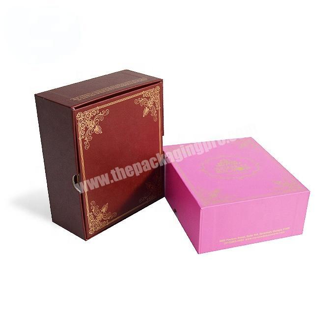 Custom  Gift Box Packaging Box and Base with Lid Box
