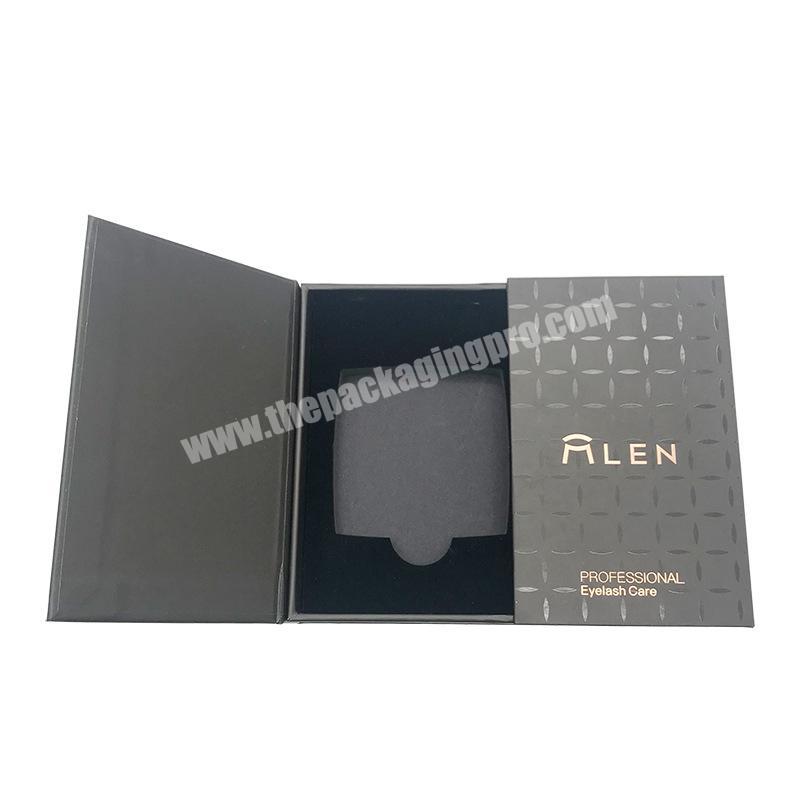 Custom gift packaging box double door for cosmetics luxury perfume box packaging with EVA insert