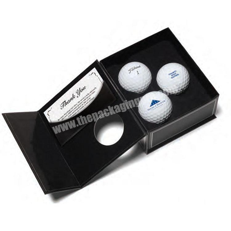 custom gift sleeve packaging boxes for golf balls