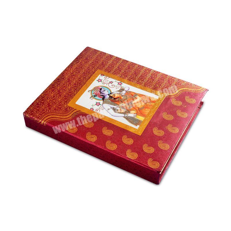 Custom Golden Foil Islamic Candy Diwali Decor Gift Box
