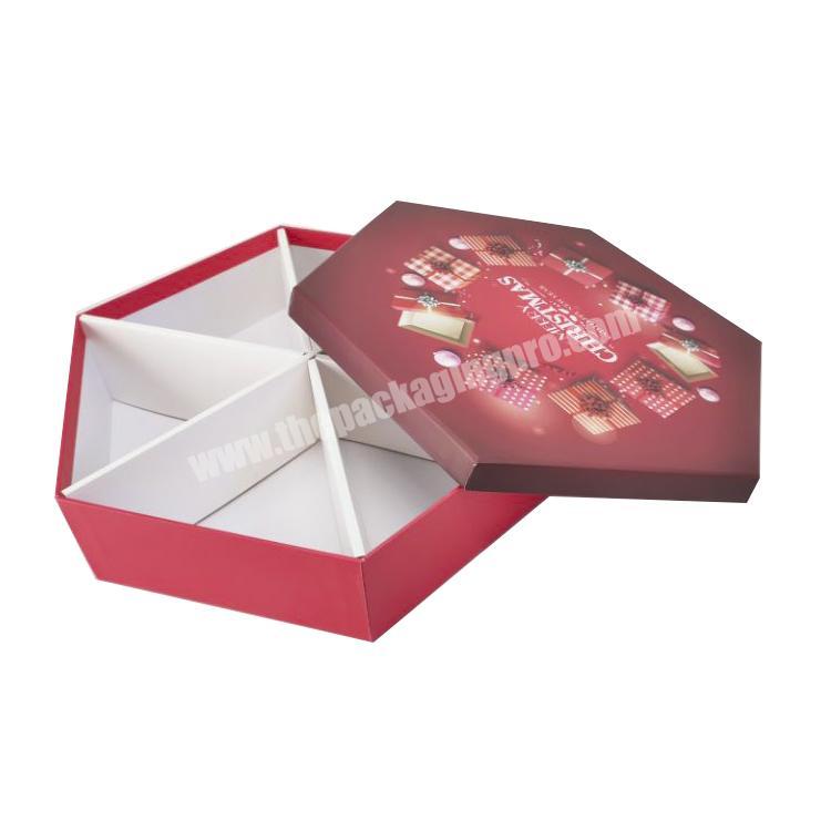 Custom Hair Care Creative Hexagon Paper Box Hexagon Packaging for Gift Set