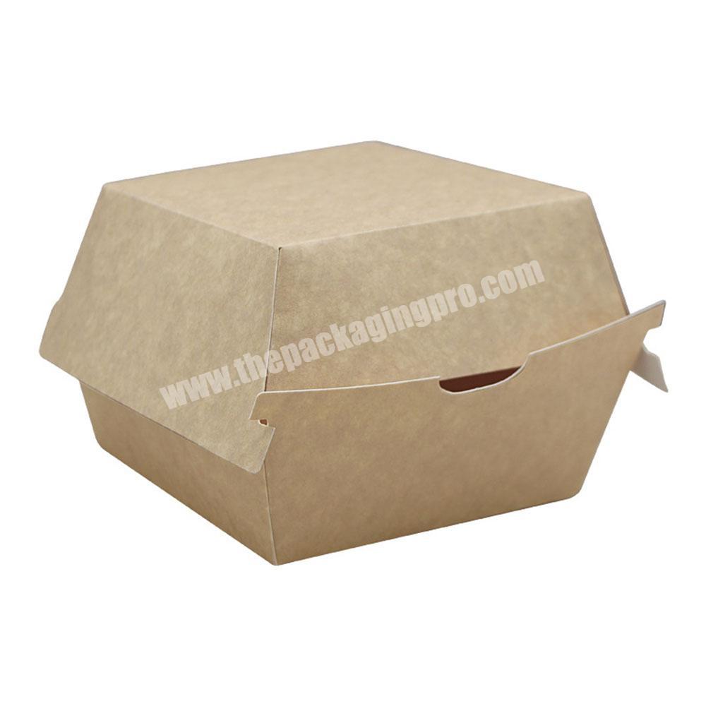 Custom hamburger & fries box set