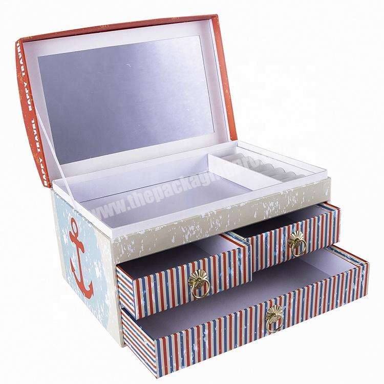 Custom handmade gift box, jewelry drawer box, personalized cosmetic packaging carton
