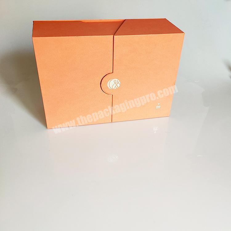 Custom Handmade Logo Recycled Cardboard Packaging Foldable Gift Box