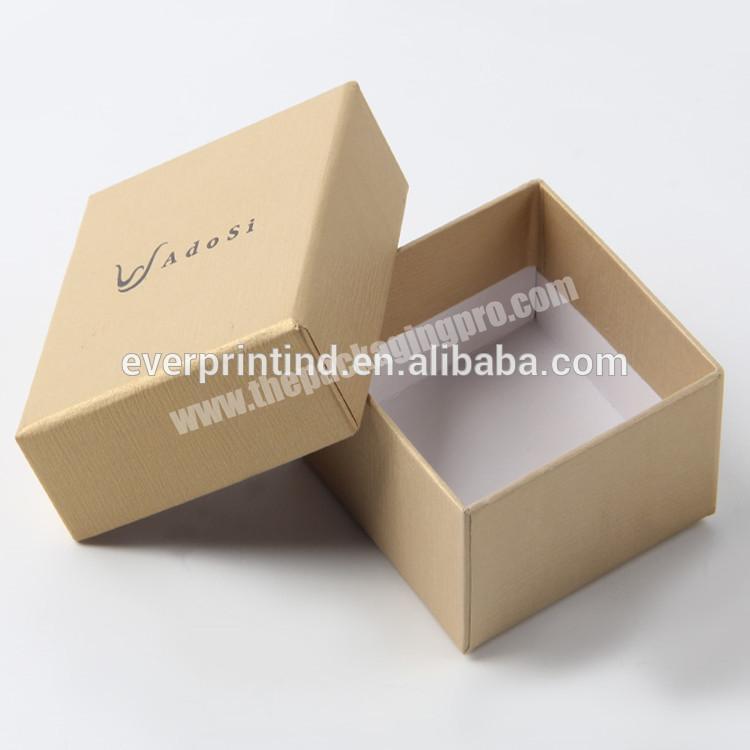 Custom high end k handmade gift storage kraft paper smart electronics packaging box with logo