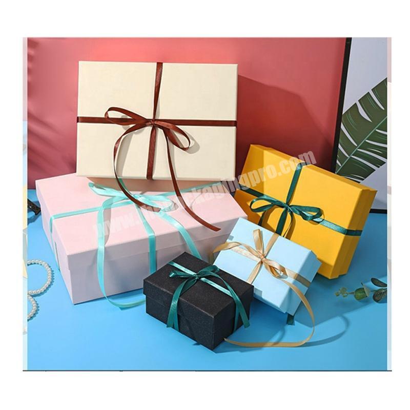 Custom High-End Matt Lamination Top And Bottom Lid Box Gift Paper Packaging Box