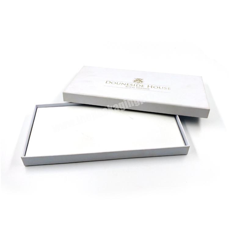 Custom high end personalised presentation gift card voucher packaging box