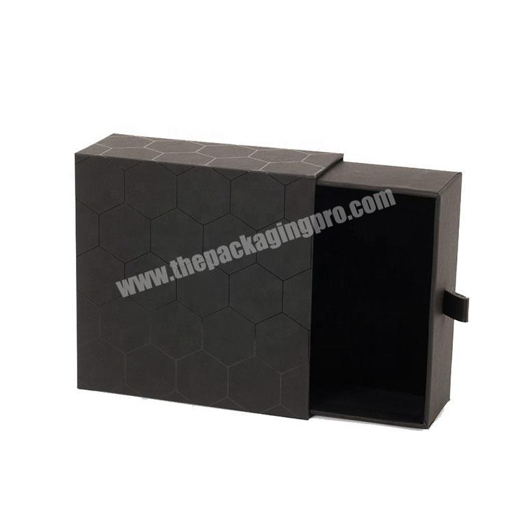 Custom high-end rigid cardboard luxury texture paper low moq drawer packaging gift boxes