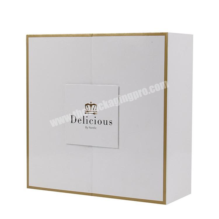 custom high quality double door elegant gift box