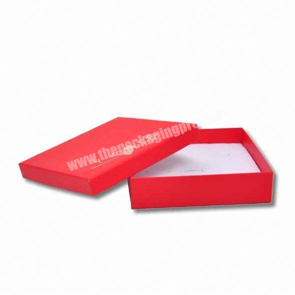 Custom High Quality Jewelry Gift Set Special Paper Lid And Base Window Box