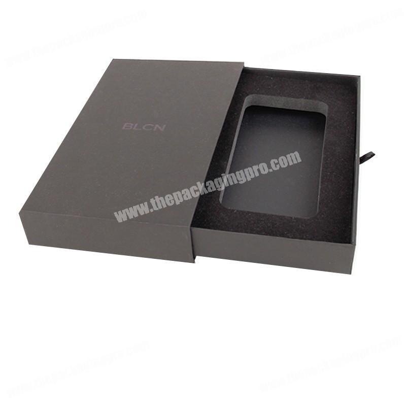 Custom High Quality Kraft Paper Box Rigid Cardboard Phone Case Packaging Box Packaging Box