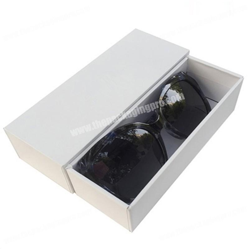 Custom High Quality Logo Printing Different Box Style Eco-friendly Cardboard Paper Sunglass Box Packing