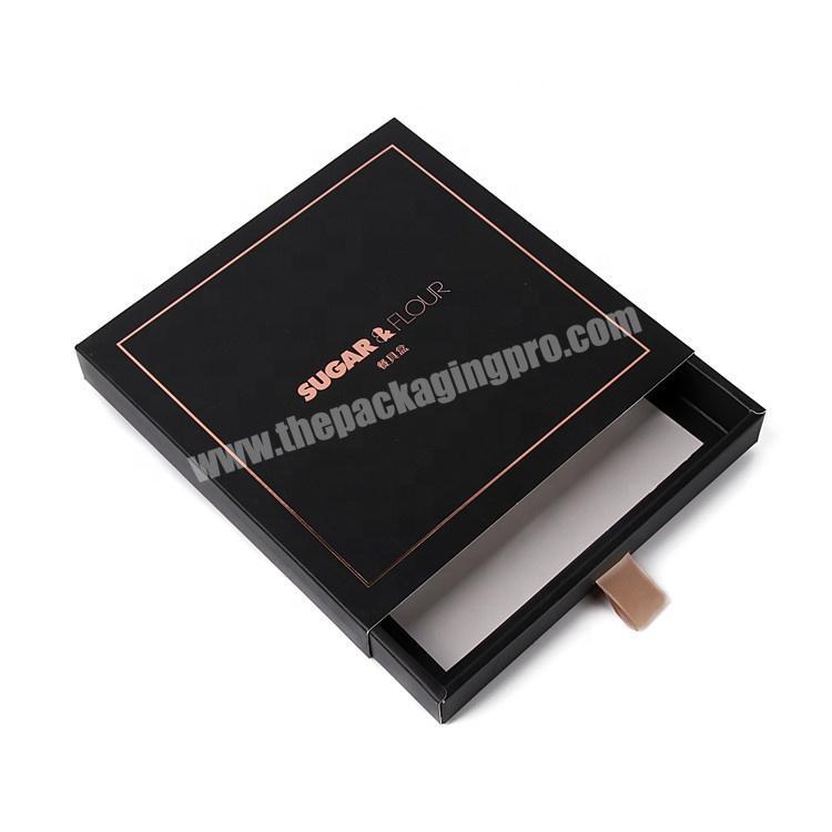 Custom High Quality Luxury Black Tableware Packaging Gift Cardboard Box