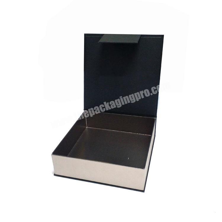 Custom high quality luxury flip top premium gift box