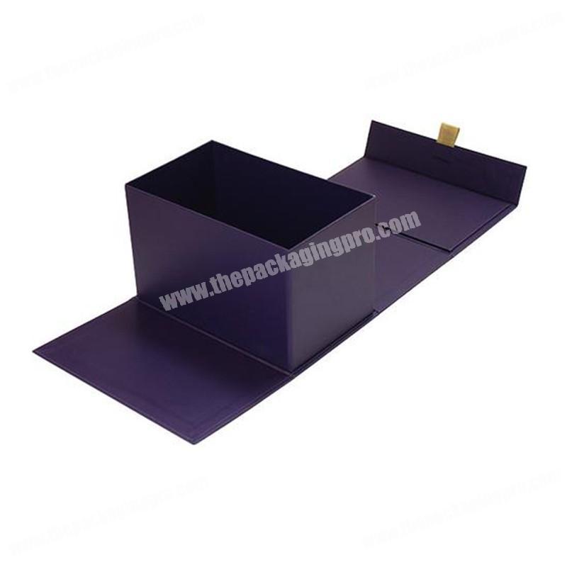 Custom high quality manufacturer magnetic closure oem foldable gift box