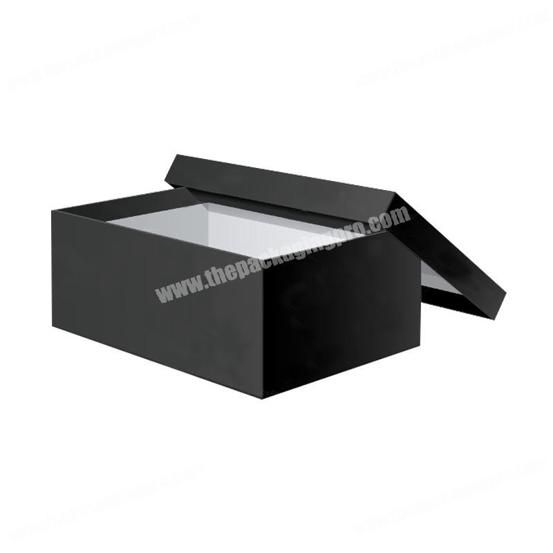 Custom high quality muffle scarf packaging box with lid