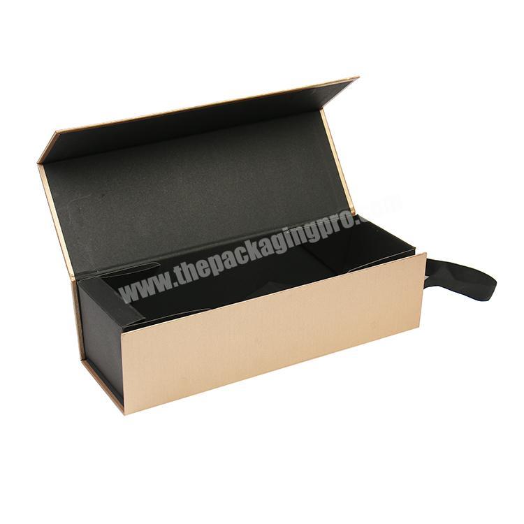 Custom High Quality Paper Cardboard Liquor Bottle Packaging Wine Gift Box