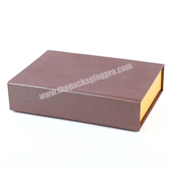 Custom High Quality Rectangle Folded Flat Cardboard Paper Box