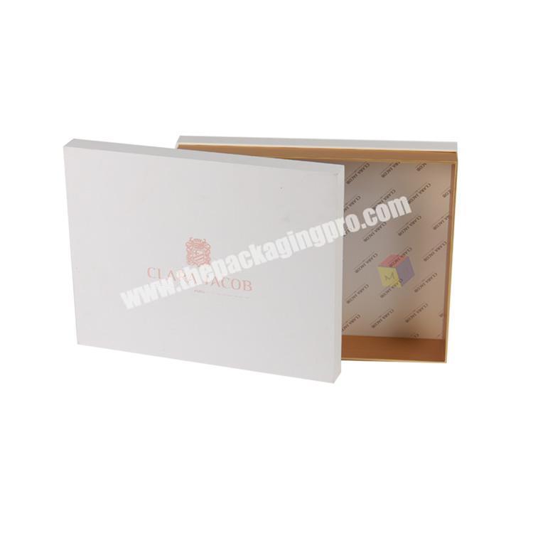 custom high quality t shirt packaging wholesale gift boxes