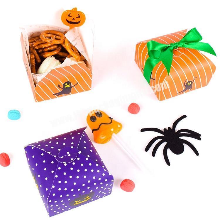 Custom hot sale Halloween candy gift packing box