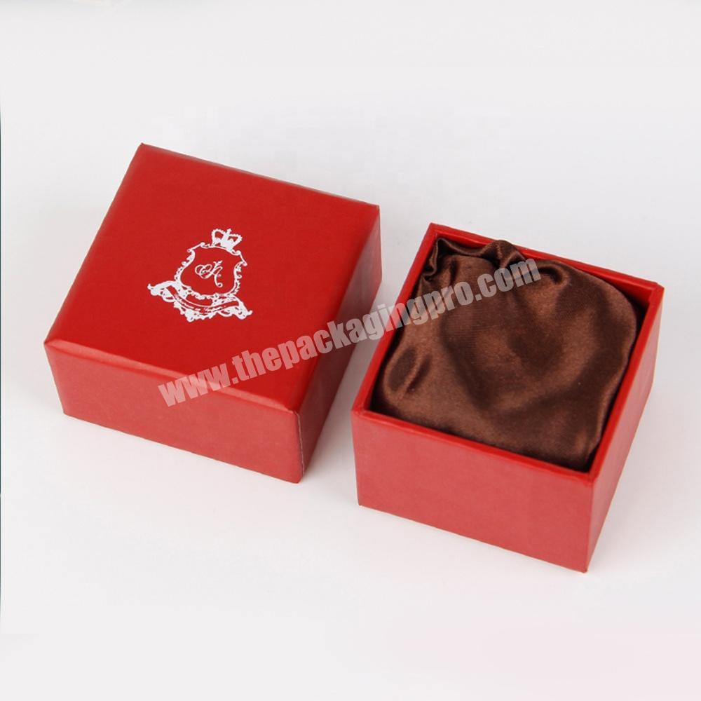 custom indian sweet cotton filled logo printed jewelry gift packaging boxes with lid for ring