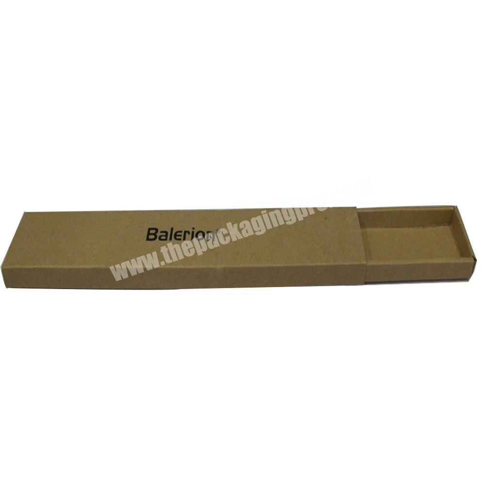 Custom Kraft board single layer drawer matchbox with low moq