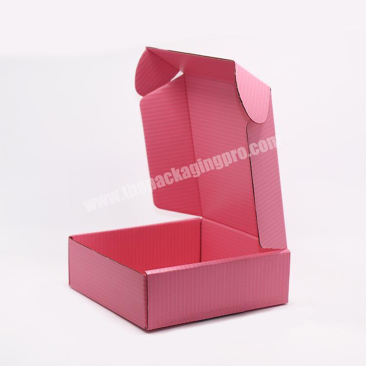 Custom Kraft Boxes Tuck Top Shipping Packaging Corrugated Mailing Boxes Color