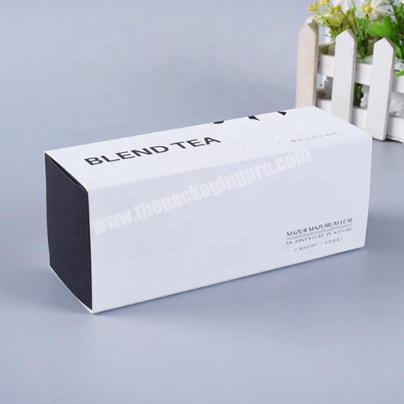 Custom kraft paper gift fruit tea box