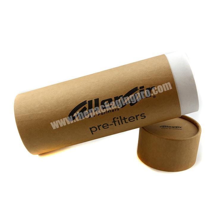custom kraft paper tube hard cardboard cylinder box round packaging boxes
