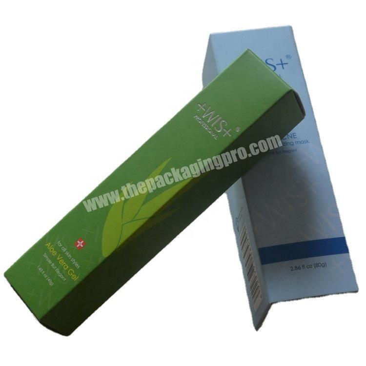 Custom lipstick cosmetics folding carton paper box