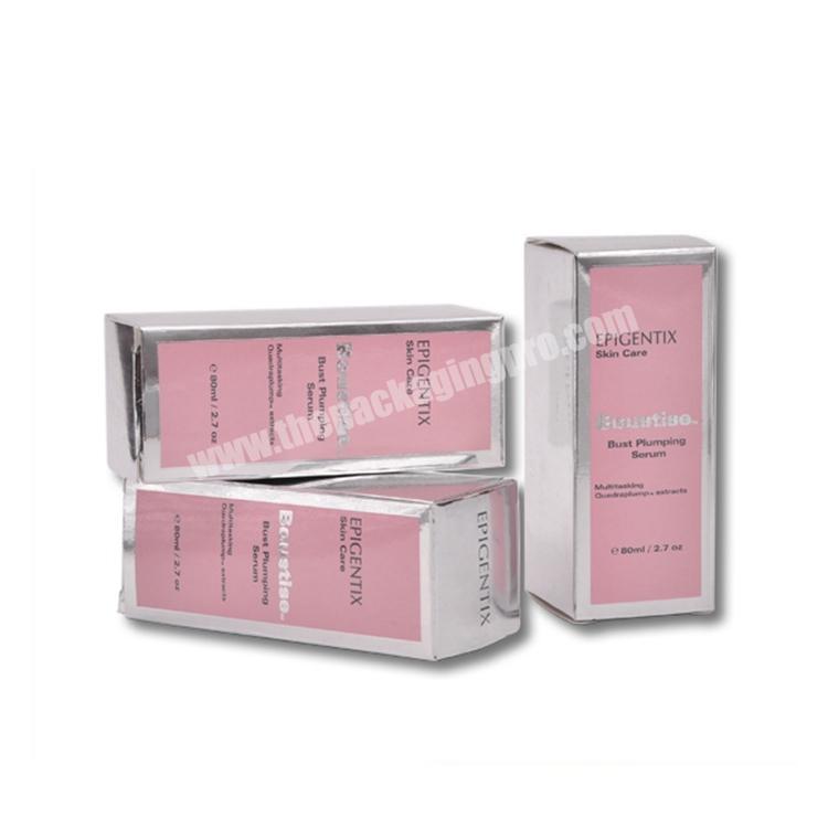 Custom log paper cosmetic gift box