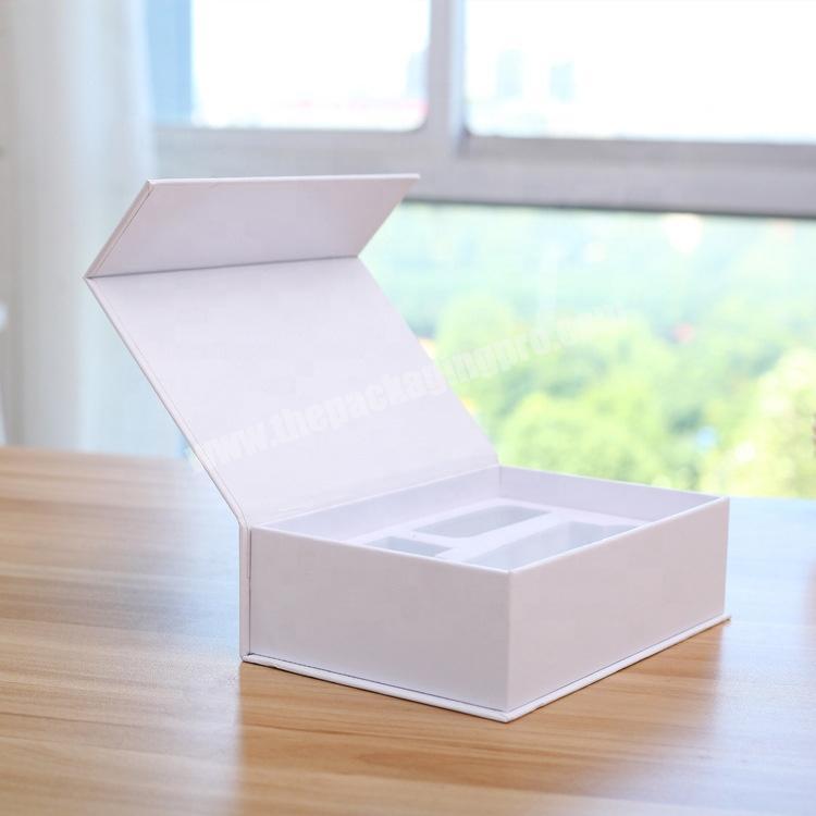 Custom Logo And Printing Clamshell Type Hair Removal Products Packaging Hair Care Set Box With Eva Epe Foam Insert