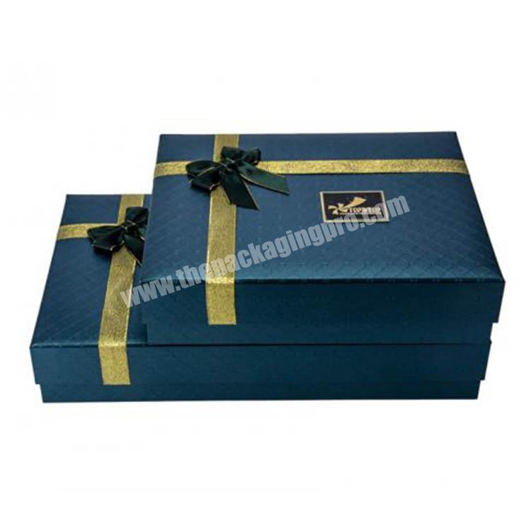 custom logo black fancy paper cosmetics packaging paper gift box cheap wholesale