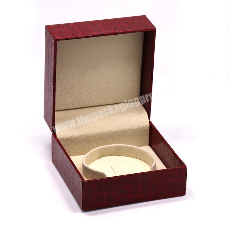Custom Logo Bracelet Jewelry Storage Gift Cardboard Packaging Box Printed Bracelet Box