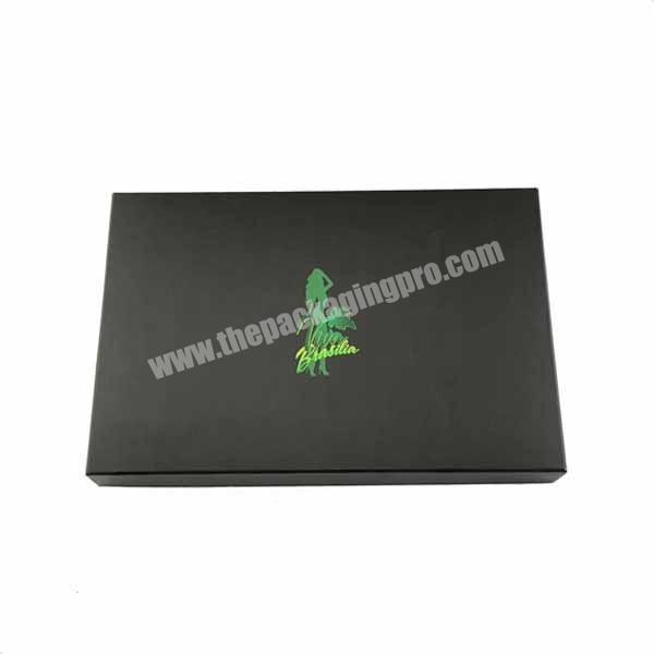 Custom logo Cardboard Black Box