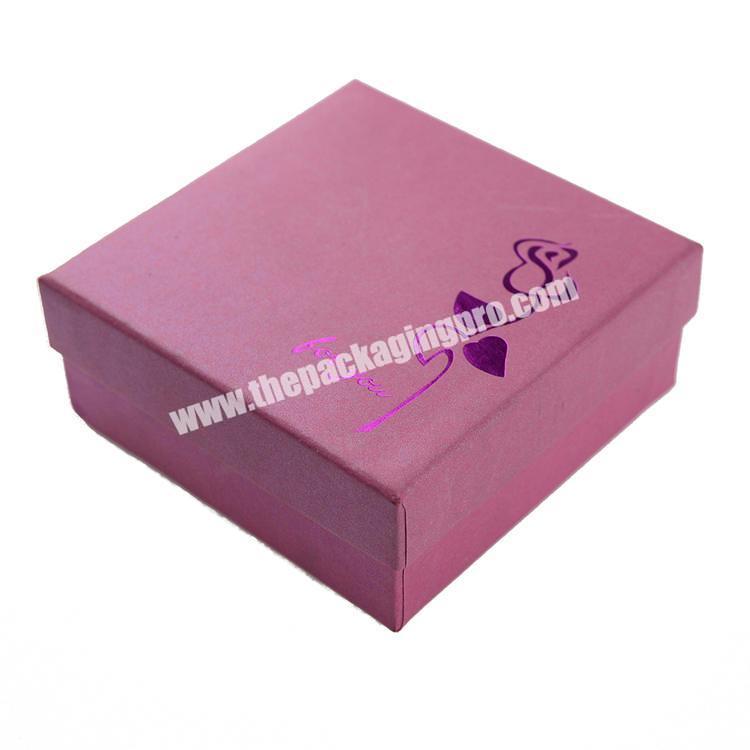 custom logo cardboard box packaging jewelry