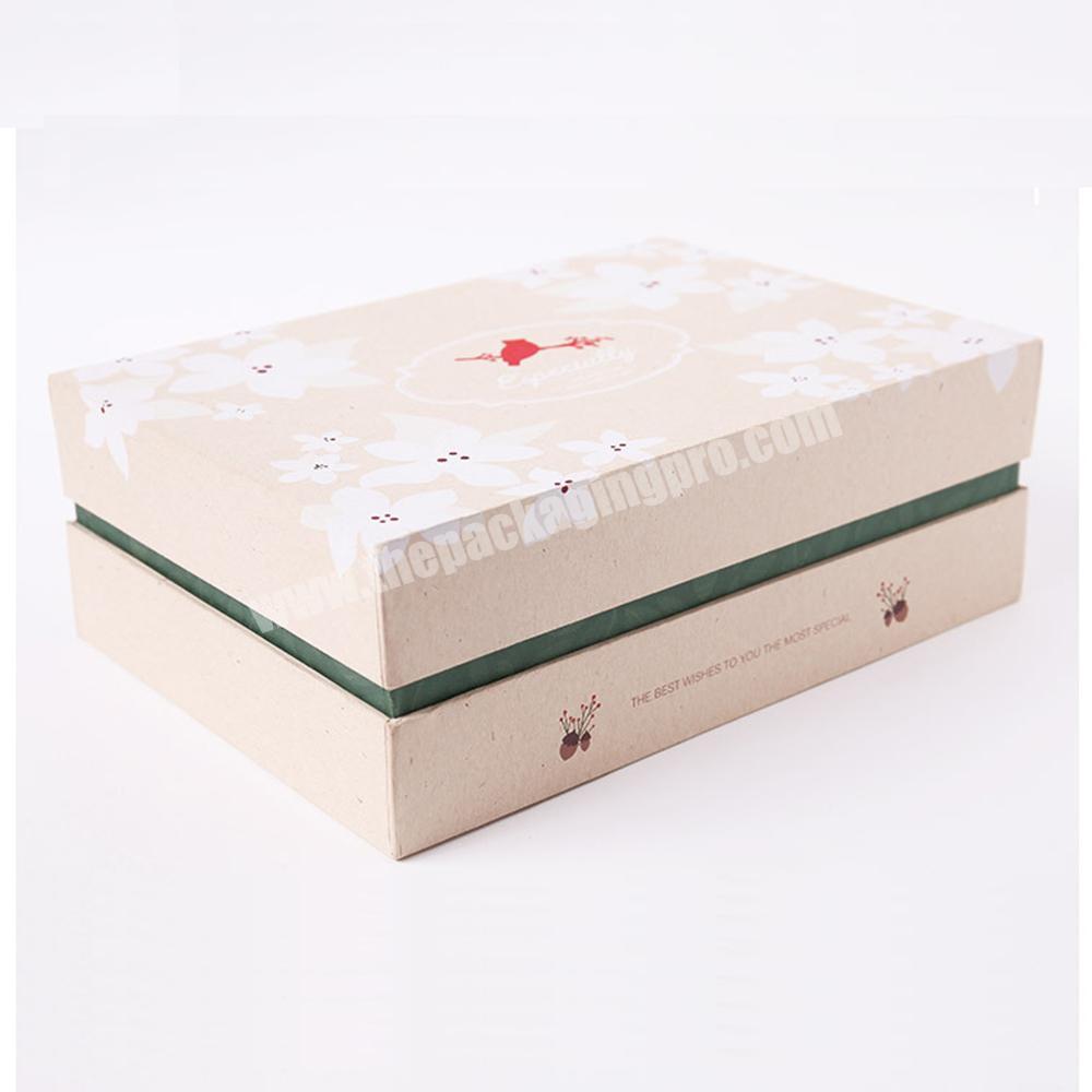 custom logo cardboard gift boxes with lid cheap wholesale