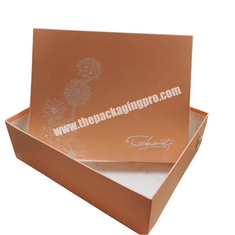 Custom Logo cardboard paper Box women pink shoe box