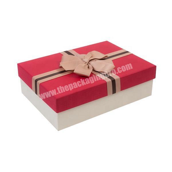 custom logo cardboard paper gift box packaging