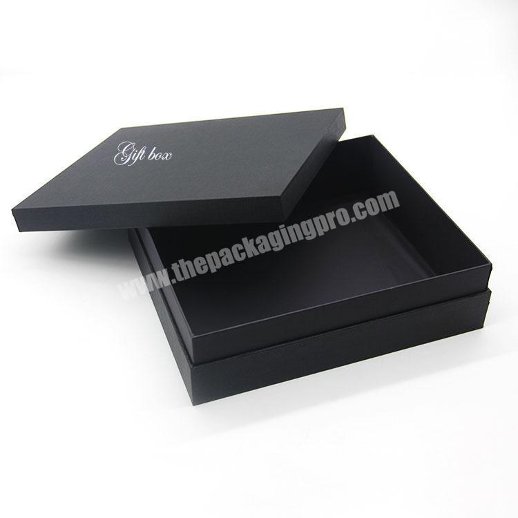 Custom logo cardboard print packing gift hat lingerie luxury clothing packaging wallet boxes