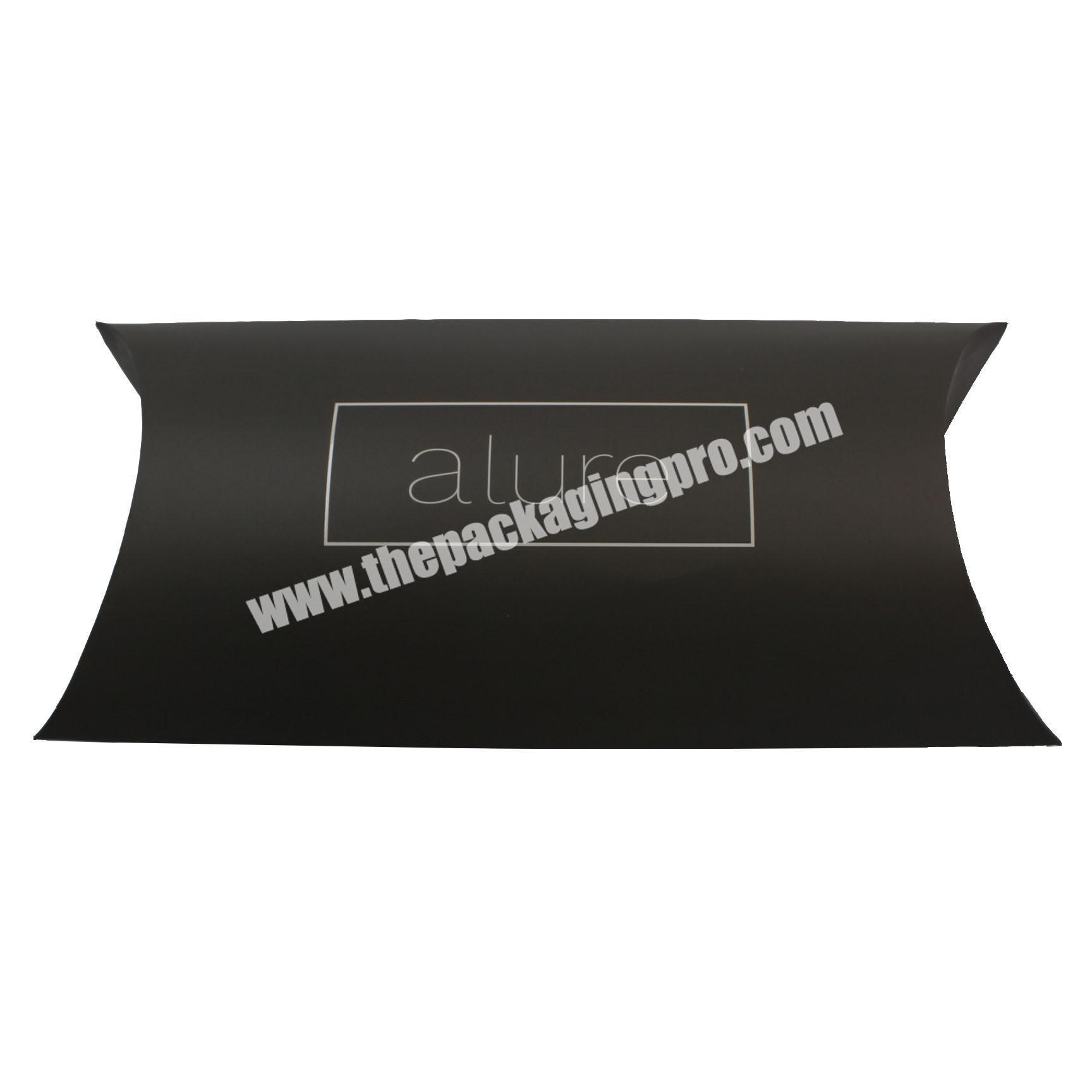 Custom Logo Cheap Pillow Carton Paper Wigs Boxes for Hair Extension Wholesale