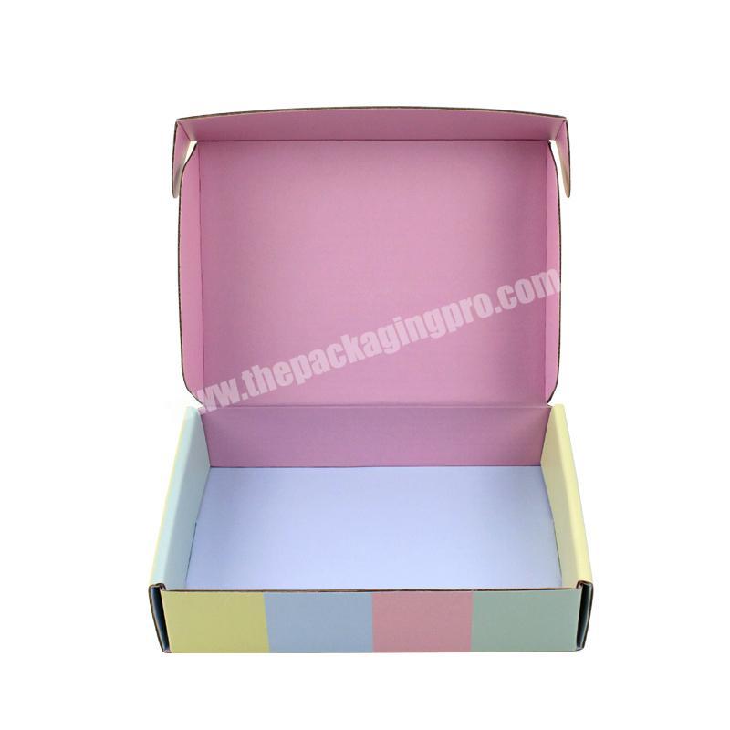 Custom Logo Corrugated Carton Mailer Shipping Box, Clothes Snack Cosmetics Makeup Products Packing Monthly Subscription Box